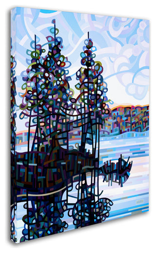'Haliburton Morning' Canvas Art by Mandy Budan