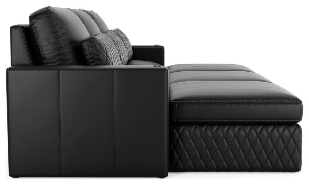 Seatcraft Diamante, Black, 6-Piece Sofa