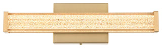 Home Living 16" Led Wall Sconce, Satin Gold