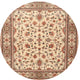 Ahgly Company Indoor Round Traditional Area Rugs, 3' Round