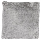 Arctic Bear Mink Euro Sham, 27"x27", Gray