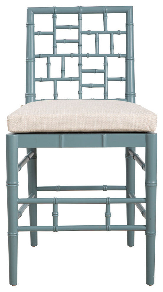 Hugo 39" Tall Counter Stool, Light Blue