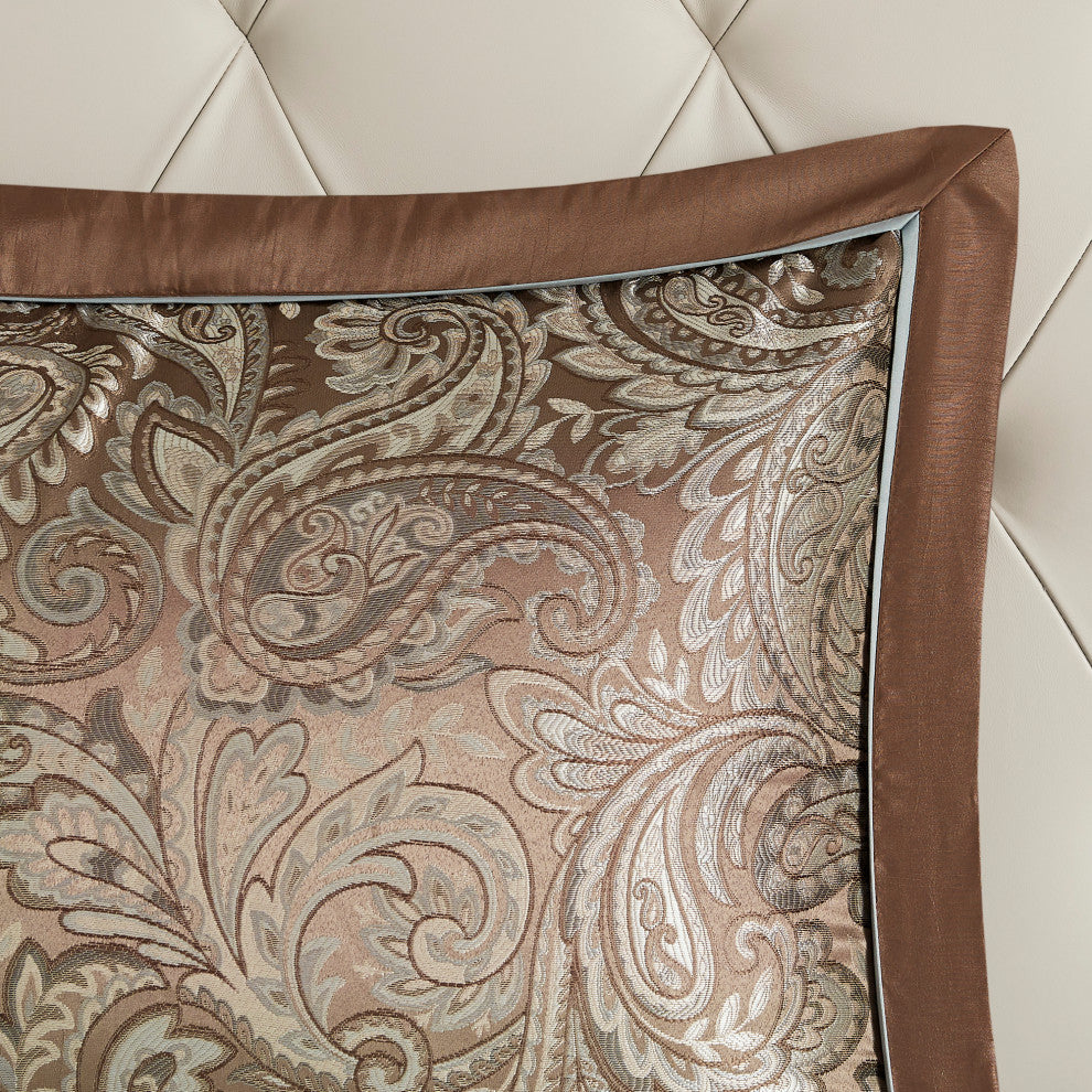Madison Park Jacquard 12-Piece Set, Queen