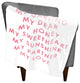 My Darling My Love 30x40 Fleece Throw Blanket