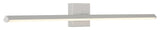 Access Lighting 62607LEDD/ACR Float 36"W LED Bath Bar - Silver / White