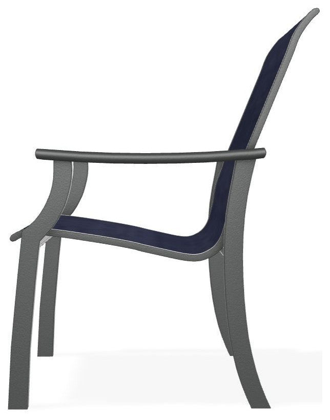 St. Catherine Sling Outdoor Armchair, Collect Indigo/Graphite