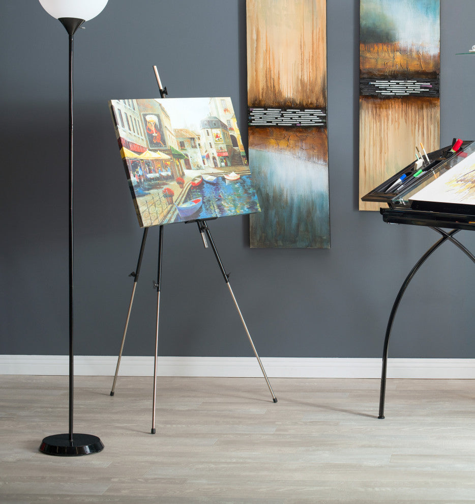 Student Field Easel With Bag, Black