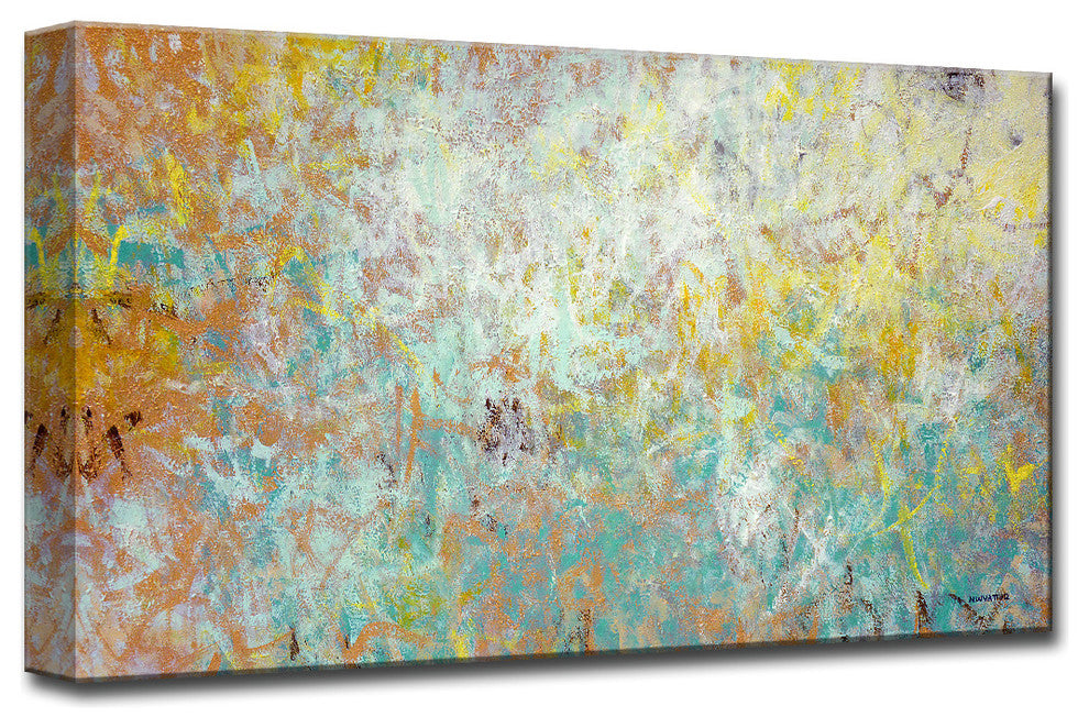 Ready2HangArt Oversized Canvas 'Uplifted' by Norman Wyatt, 12"x24"