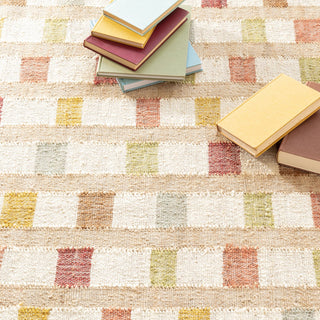 Dash & Albert Mosaic Multi Handwoven Jute Rug, Multi, 3' x 5'
