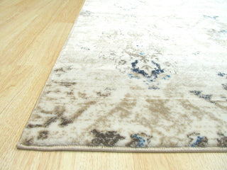 Ivory Distressed Bohemian Isabella Rug, 5' 3 X 7' 3