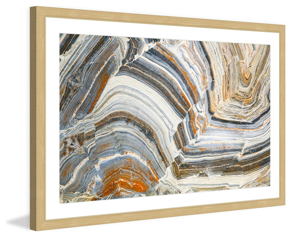 "Visual Conception of Creation" Framed Art Print