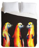 Deny Designs Clara Nilles Flaming Otters Duvet Cover - Lightweight