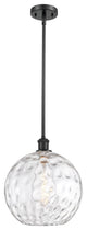 Innovations 516-1S-BK-G1215-12-LED 1-Light Mini Pendant, Matte Black