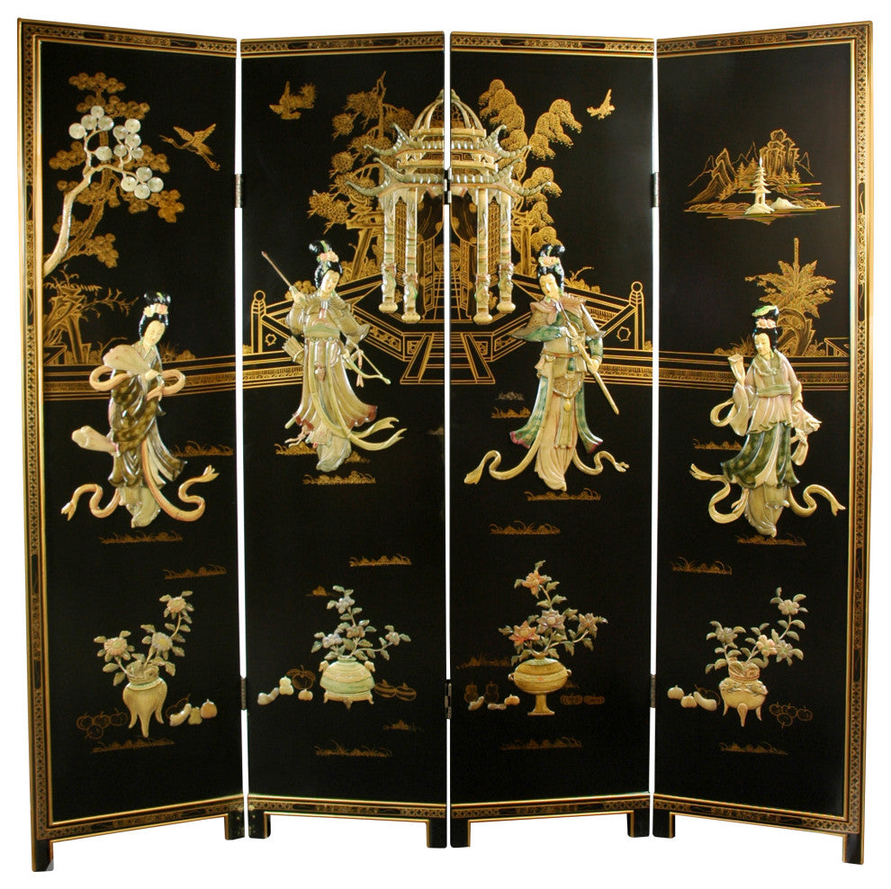 6' Tall Dancing Ladies Screen