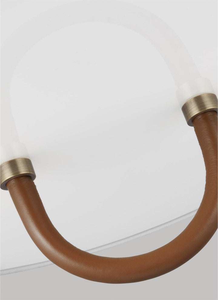 Katie Medium Flush Mount, Time Worn Brass