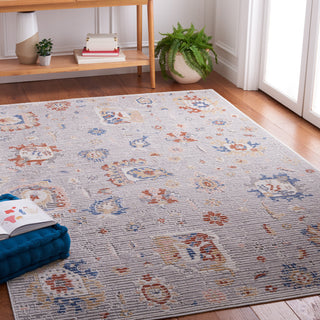 Safavieh Eternal Collection ETL200F Rug, Grey/Blue Rust, 8' X 10'