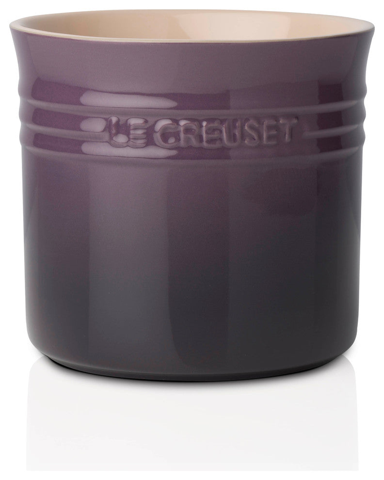 Le Creuset Stoneware Large Utensil Jar, Cassis