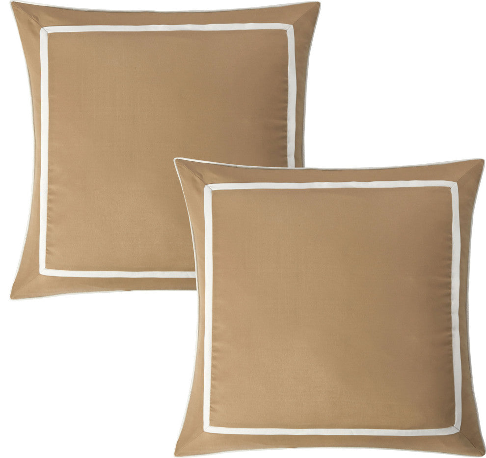 Johnella 14 Piece Comforter Set, Taupe, Queen