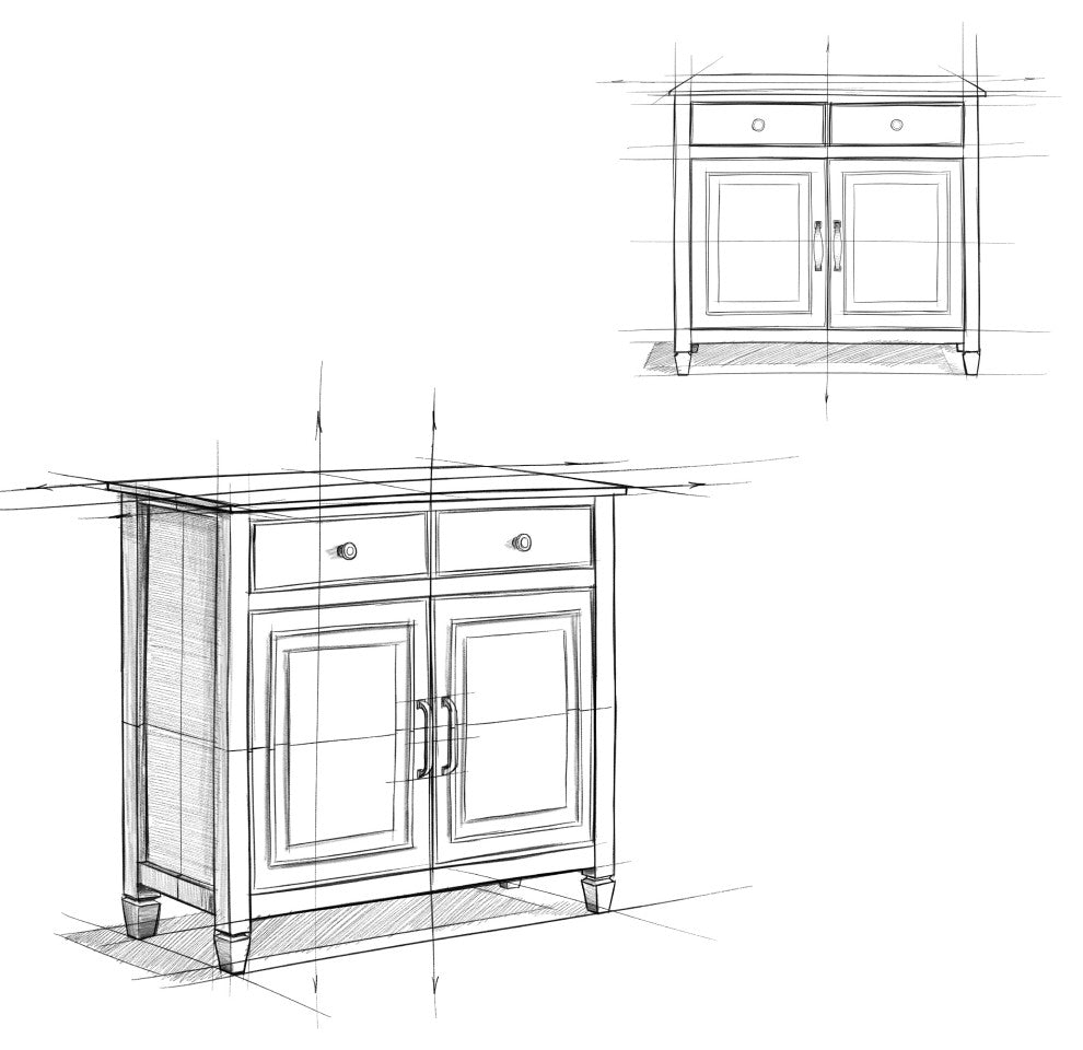 Connaught Entryway Storage Cabinet, Black