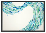 Flow Framed Canvas Wall Art by Norman Wyatt Jr., 16"x12"