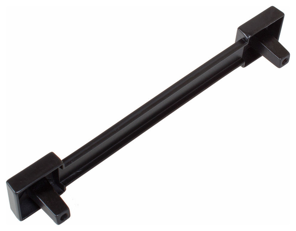 5" Center Square-Edged Wide Cabinet Pull, Set of 10, Oil Rubbed Bronze