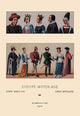 Civil Costumes of the French Nobility, 1364-1461 #1- Fine Art Giclee Print