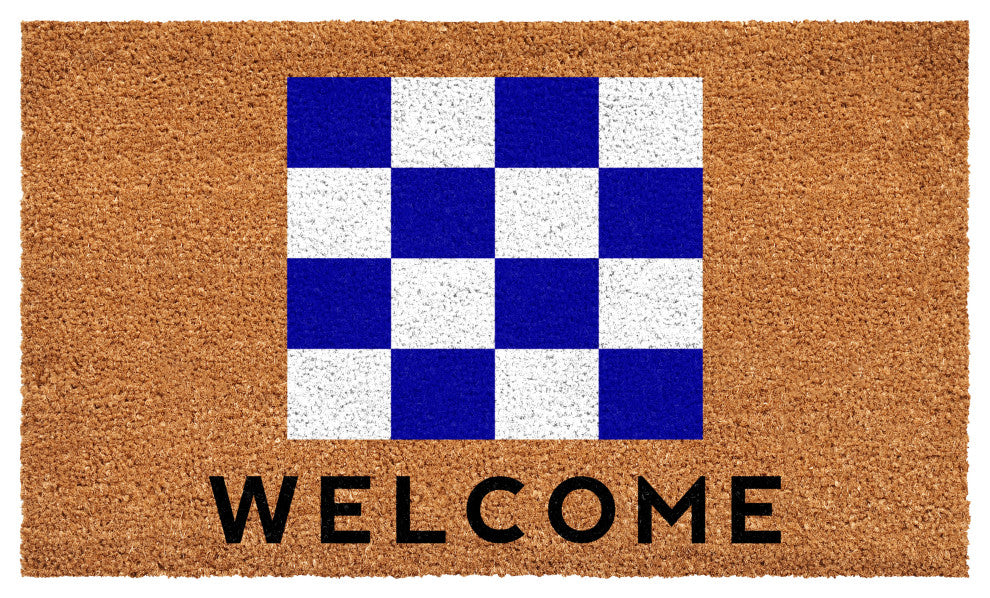 Calloway Mills Nautical Personalized Doormat Doormat, Letter N