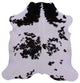 7' 1" X 6' 10" Natural Cowhide Rug C1721