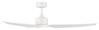 Stella Indoor/Outdoor 3-Blade Smart Ceiling Fan 60" Matte White, Remote Control