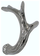Antler Left Facing Cabinet Pull, Nickel