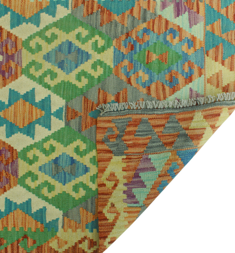 Sangat Kilim Henry Rust Runner