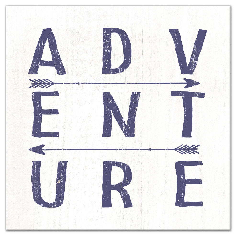 Adventure Arrows 12x12 Canvas Wall Art
