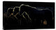 "Triplets" Stretched Canvas Giclee by Michel Romaggi, 22"x13"