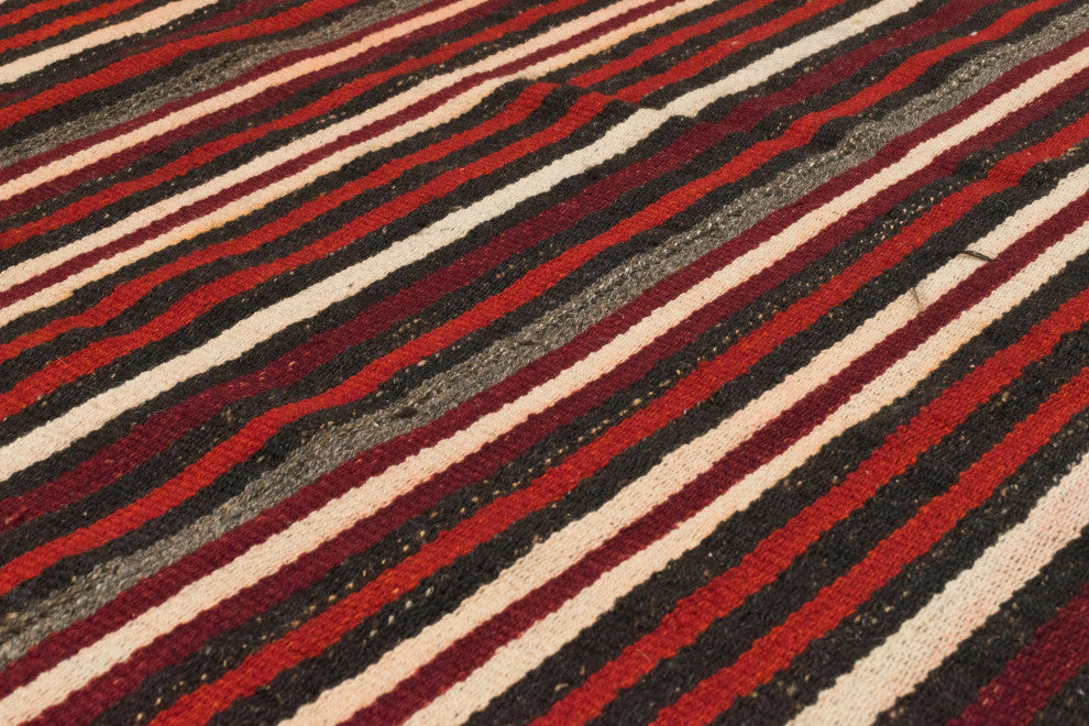 Vintage Anatolian Kilim Rug 6' 4" x 8' 2", 76 in. x 98 in.