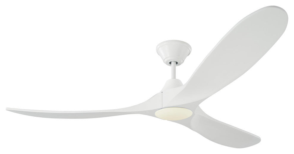 Maverick 60" LED Ceiling Fan Matte White
