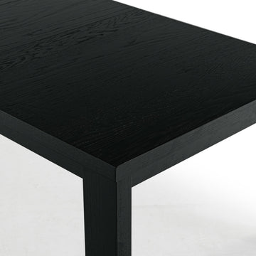 Safavieh Couture Desmond Extendable Dining Table, Black