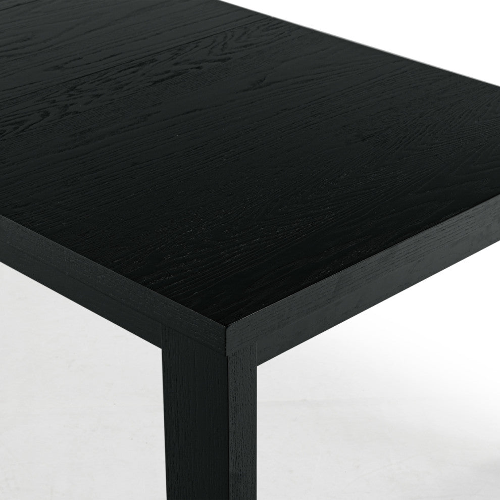 Safavieh Couture Desmond Extendable Dining Table, Black