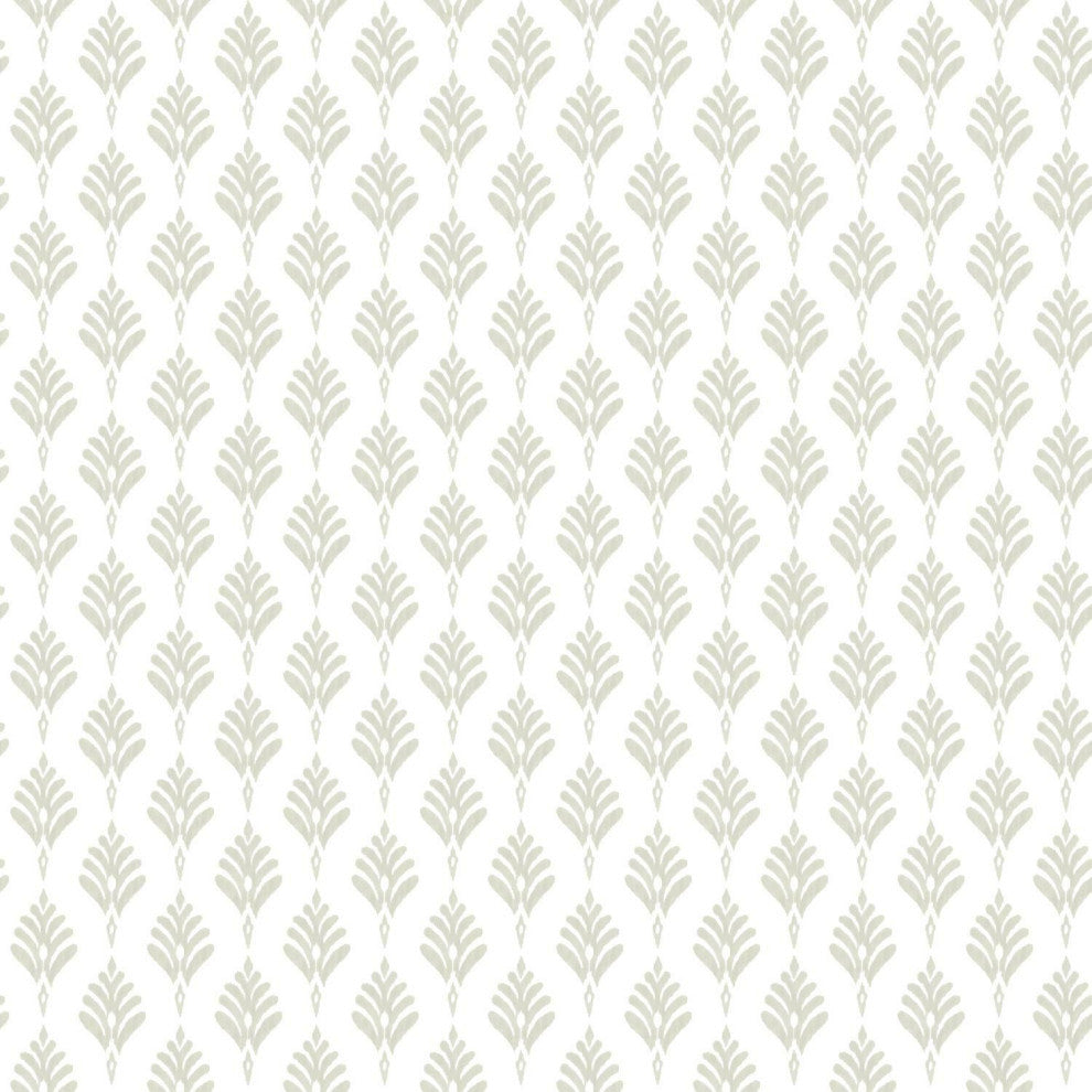 French Scallop Wallpaper