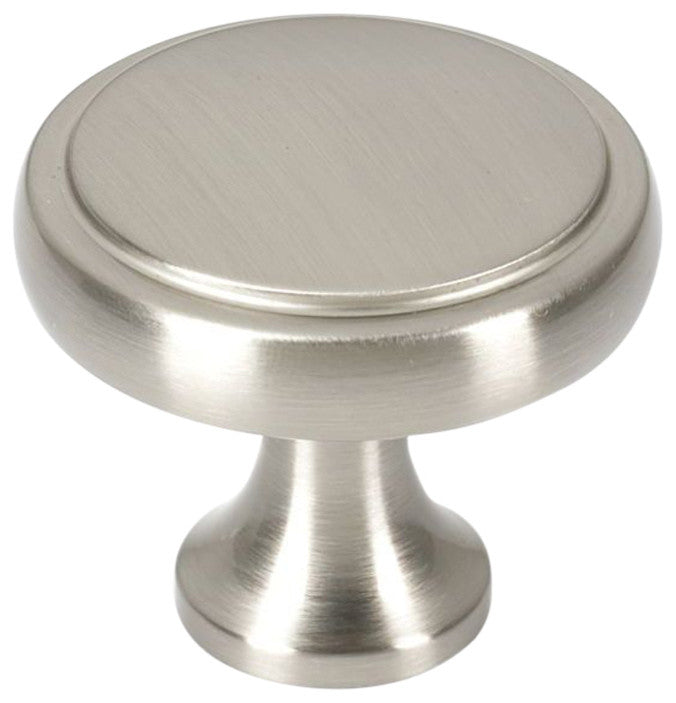 Alno, Cabinet Knob, Satin Nickel, 1"x1"x1"