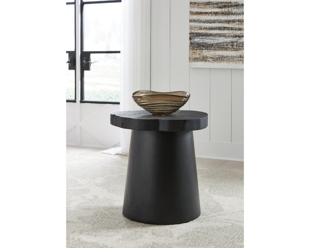 Wimbell Black End Table