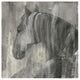 "Glance Greige Crop" Digital Paper Print by Albena Hristova, 42"x42"