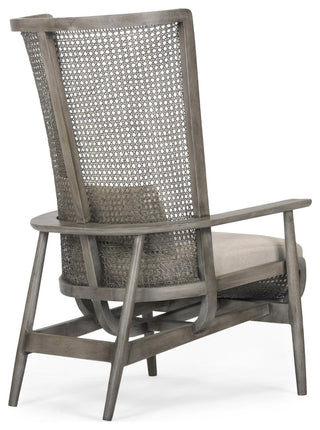 Wingman Cane Accent Chair