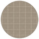 Lambswool Herrington Plaid Area Rug Milliken Tactesse Nylon, RND 7'