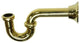 Fauceture 1-1/4" Decor P-Trap, Polished Brass