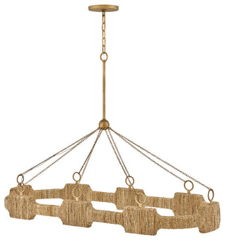 Hinkley Raffi Large Led Linear, Burnished Gold