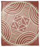 Pink Tribal 50x60 Coral Fleece Blanket