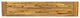 Marian Outdoor Acacia Wood Bench, Teak Finish, Rustic Metal