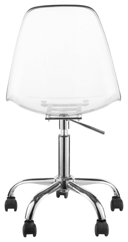 Clarion Office Chair, Chrome