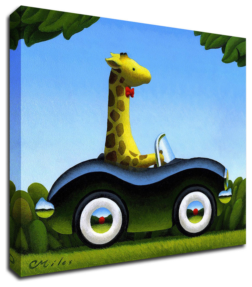 Commuting by Chris Miles, Print on Canvas, 36"x33"