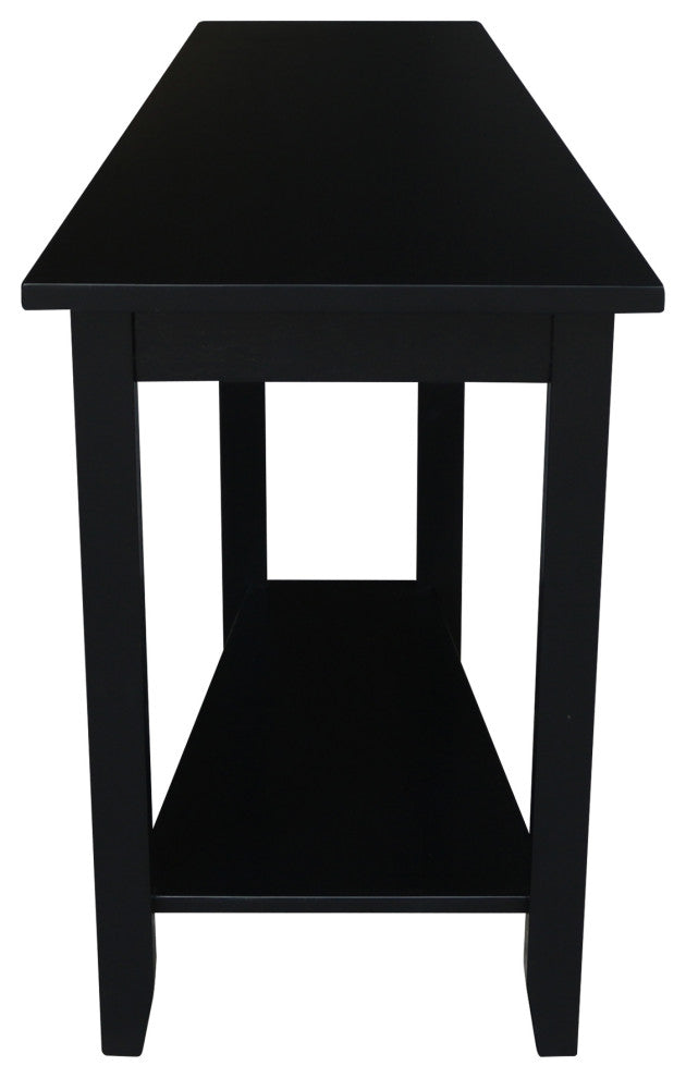 Keystone Accent Table, Black
